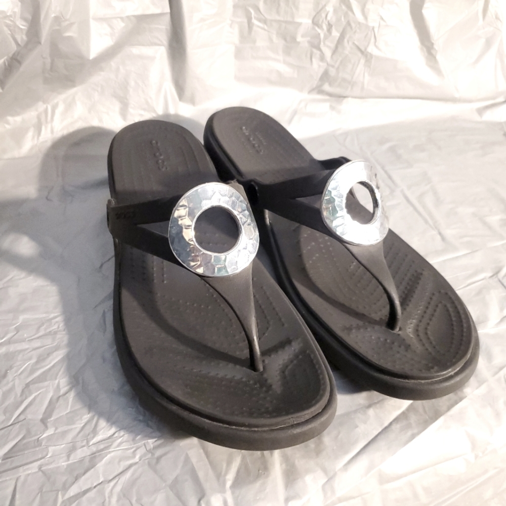 Crocs Dual Comfort Wedge Sandals